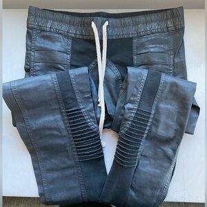 New Rick Owens Wax Denim Leggings Drkshdw Pants Stretch Jeans M demobaza rave